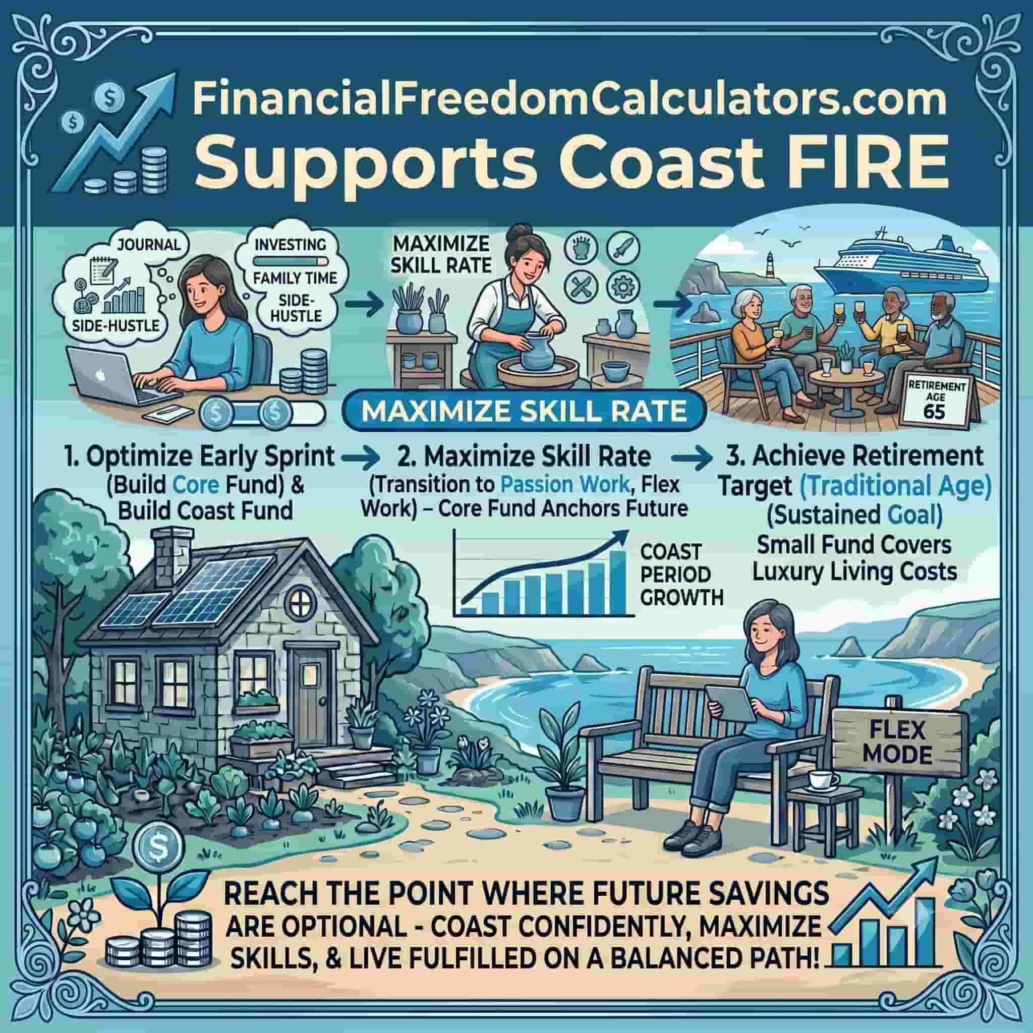 Coast FIRE Calculator
