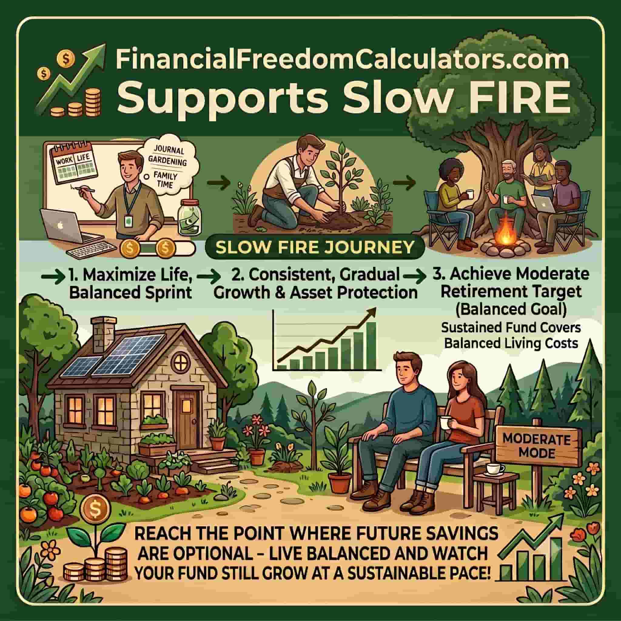 Slow FIRE Calculator
